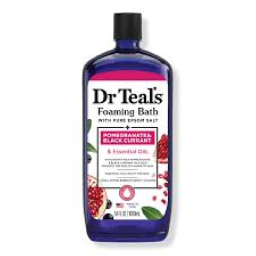 DR TEALS FOAMING BATH POME B B/CURRANT 1L